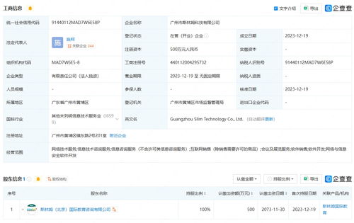 斯林姆在廣州成立科技公司，專注網(wǎng)絡(luò)與信息安全軟件開發(fā)